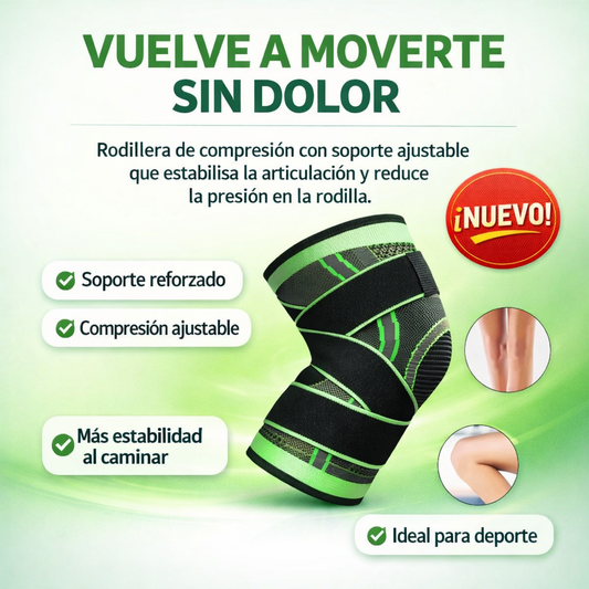 FlexGuard™ Par 2 Rodillera De Compresión Ajustable