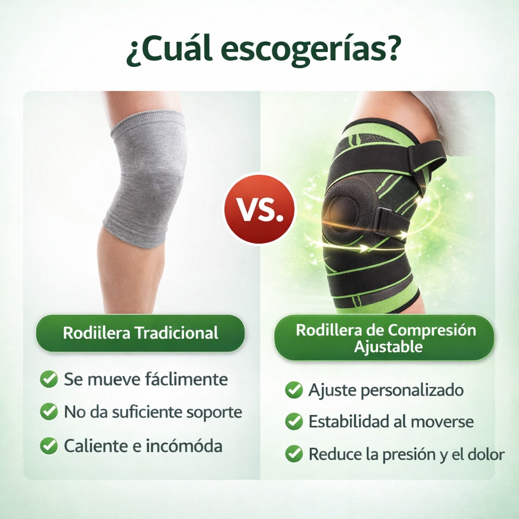 FlexGuard™ Par 2 Rodillera De Compresión Ajustable