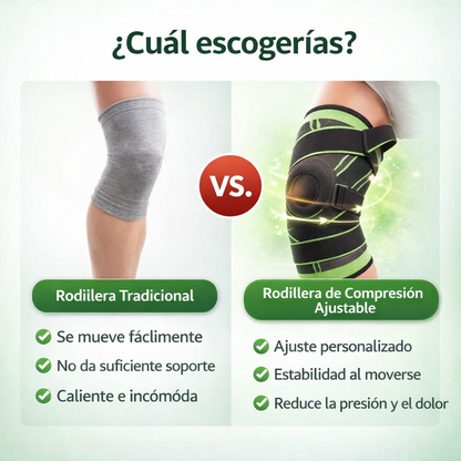 FlexGuard™ Par 2 Rodillera De Compresión Ajustable