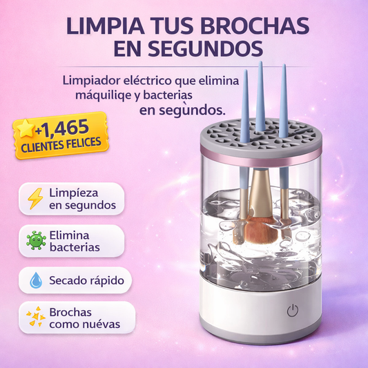 BrushNova™ Limpiador Eléctrico de brochas