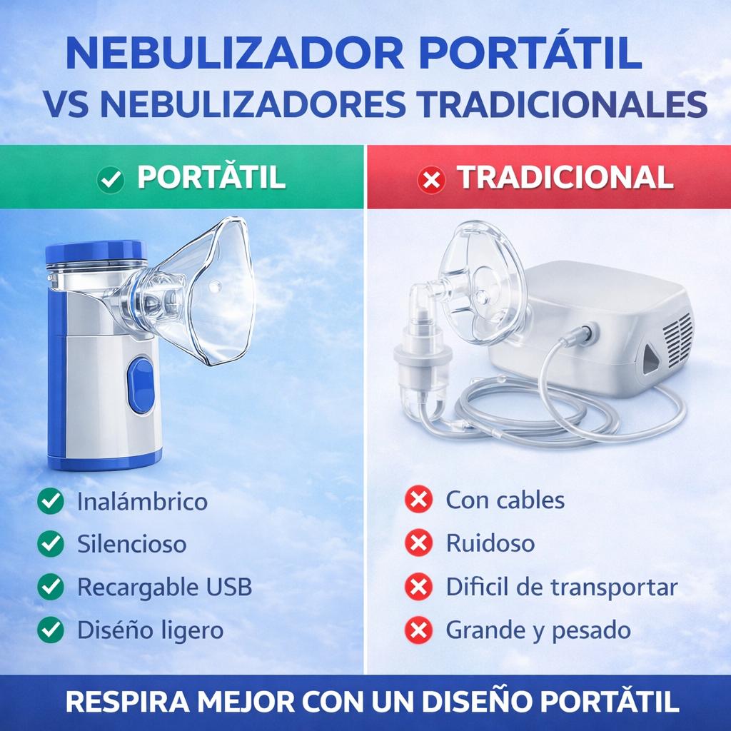 AirRelief™ Nebulizador Portatil Niños Y Adultos