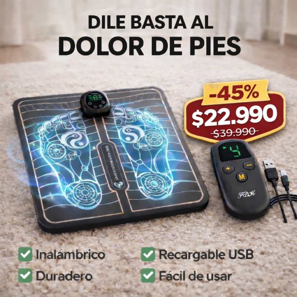Masajeador Relax Pro para Pies